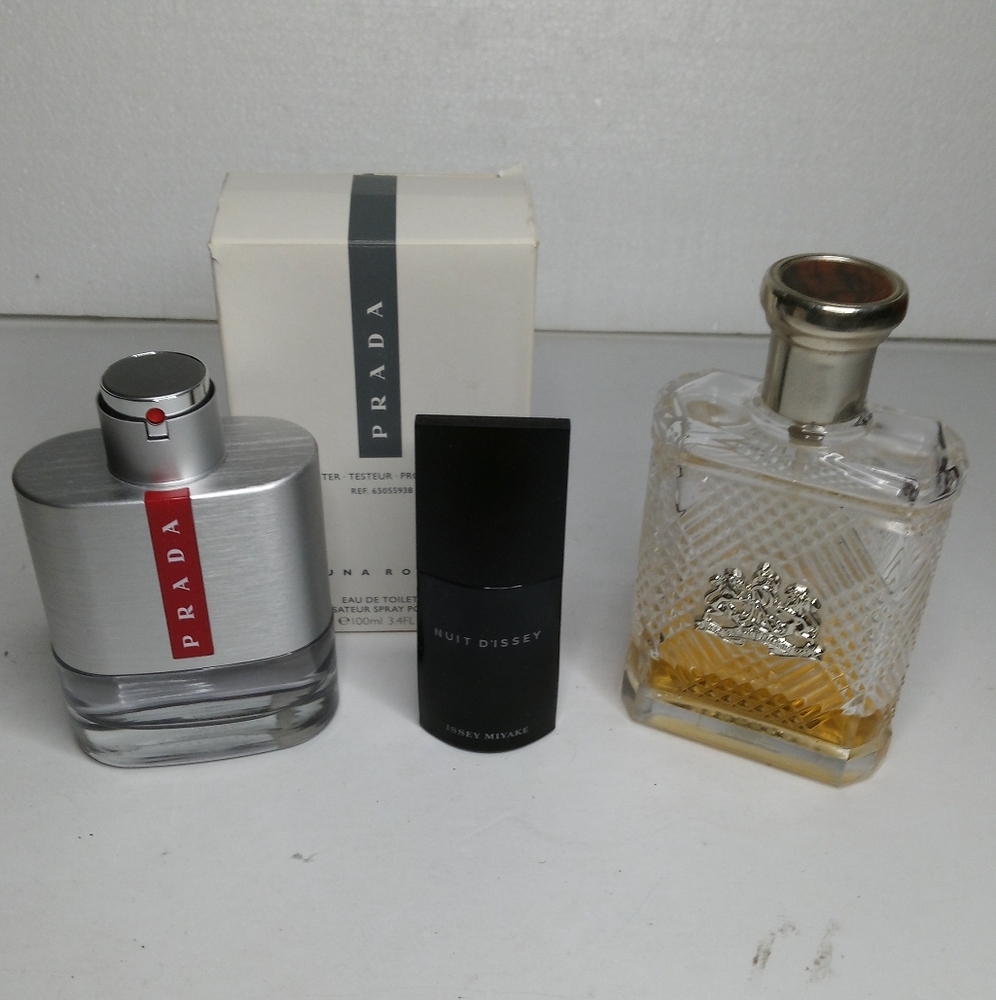 Prada Issey Miyake And Polo Cologne Pack